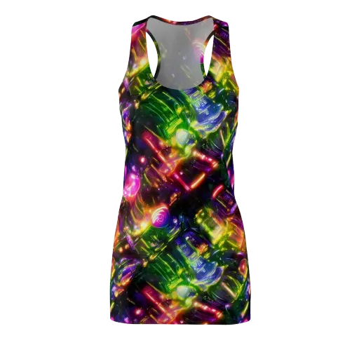 Lacquered Wilds on a Racerback Dress