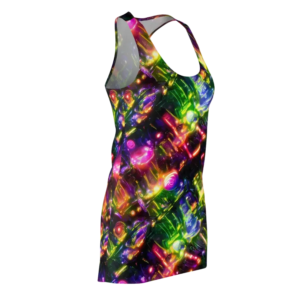 Lacquered Wilds on Racerback Dress — Front Side