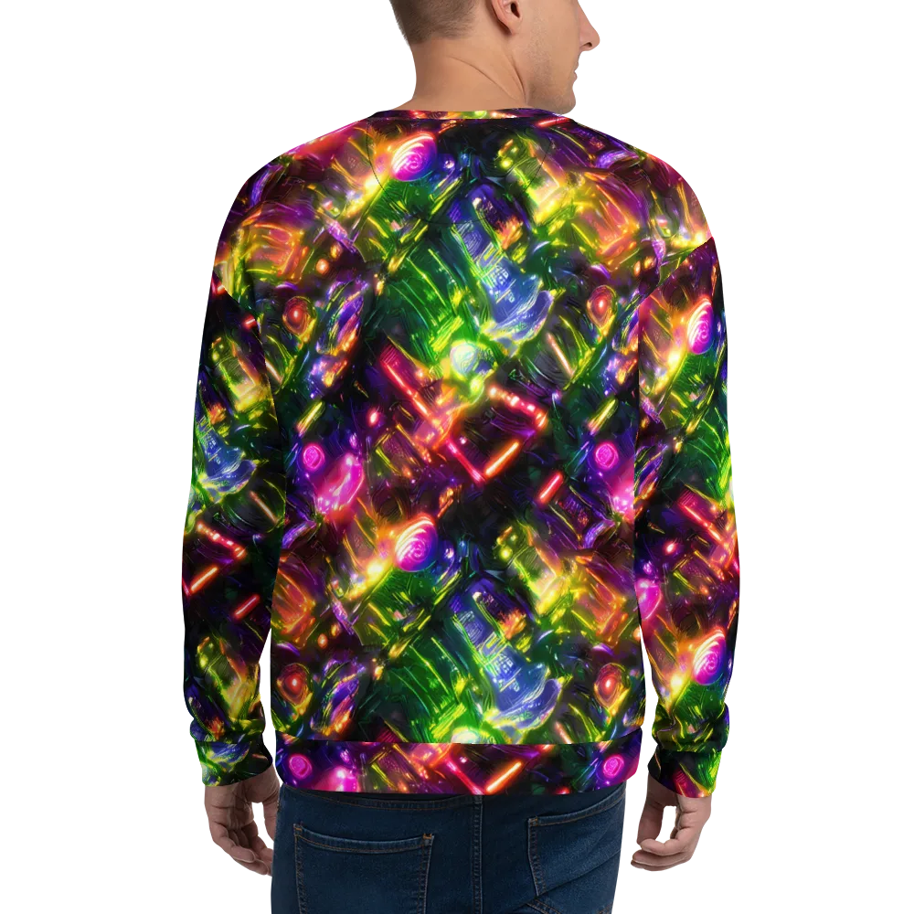 Lacquered Wilds on Sweatshirt — Back