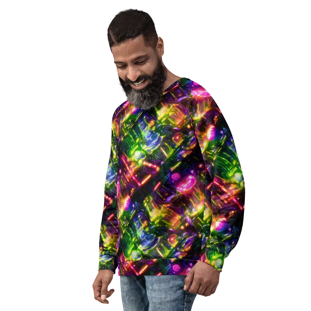 Lacquered Wilds on Sweatshirt — Left Front