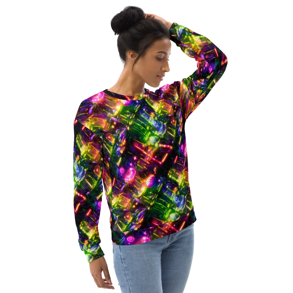 Lacquered Wilds on Sweatshirt — Right Front