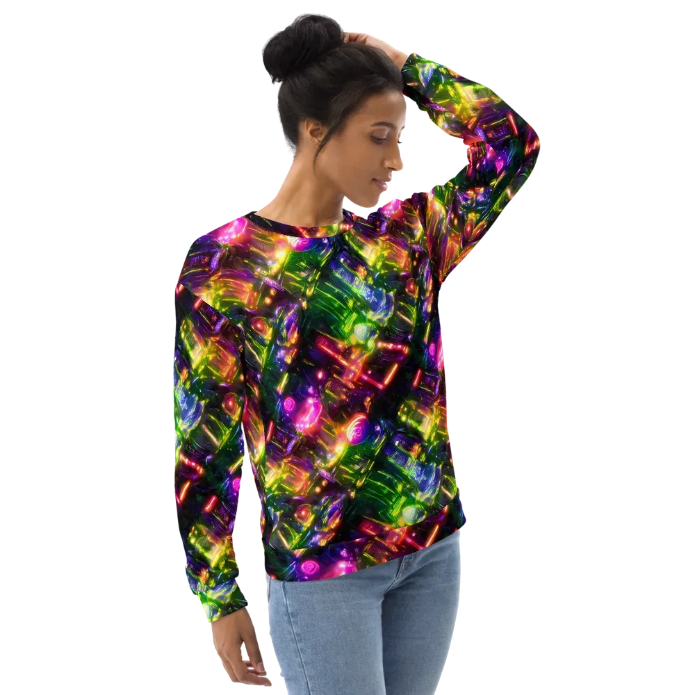 Lacquered Wilds on Sweatshirt — Right Front