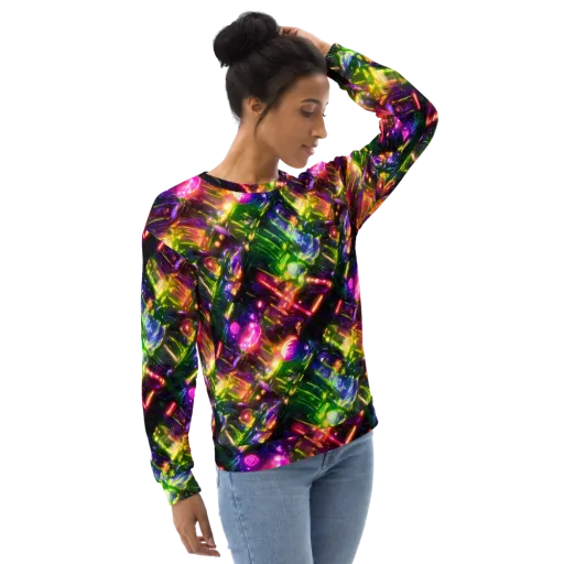 Lacquered Wilds on a Sweatshirt