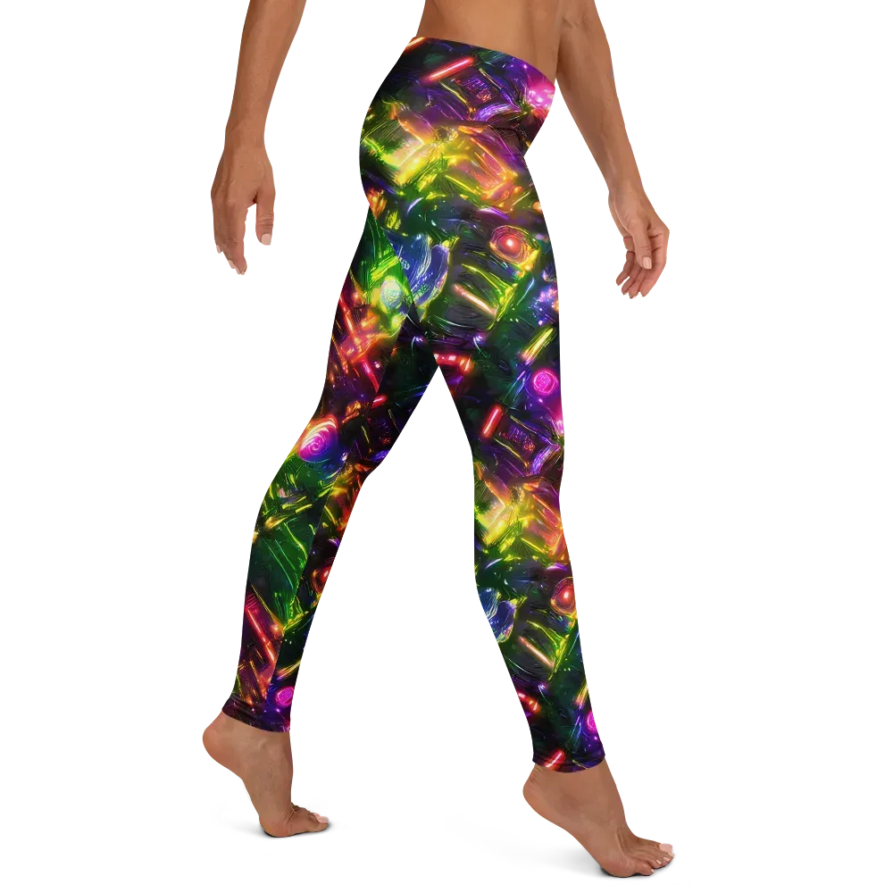Lacquered Wilds on Leggings — Right