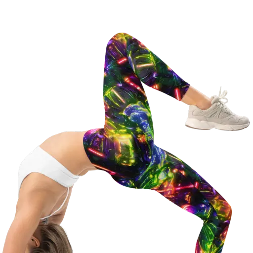 Lacquered Wilds on a Leggings