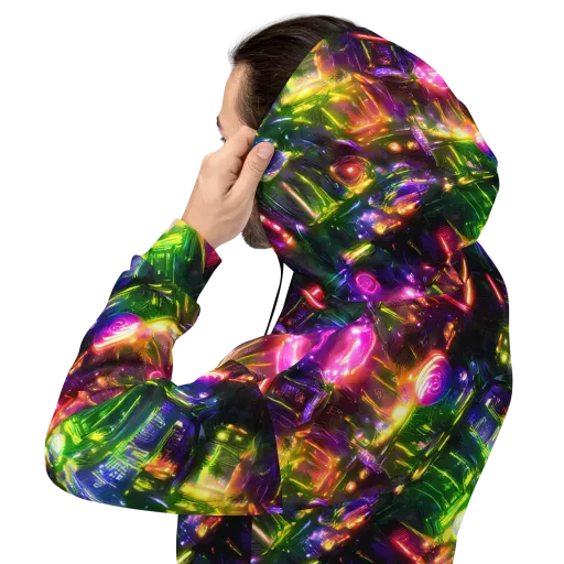 Lacquered Wilds on a Hoodie