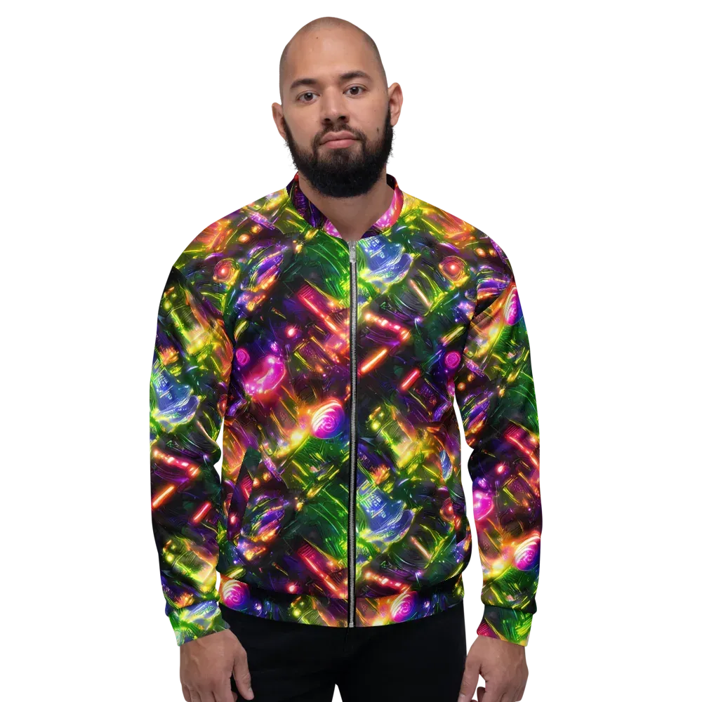 Lacquered Wilds on Bomber Jacket — Front