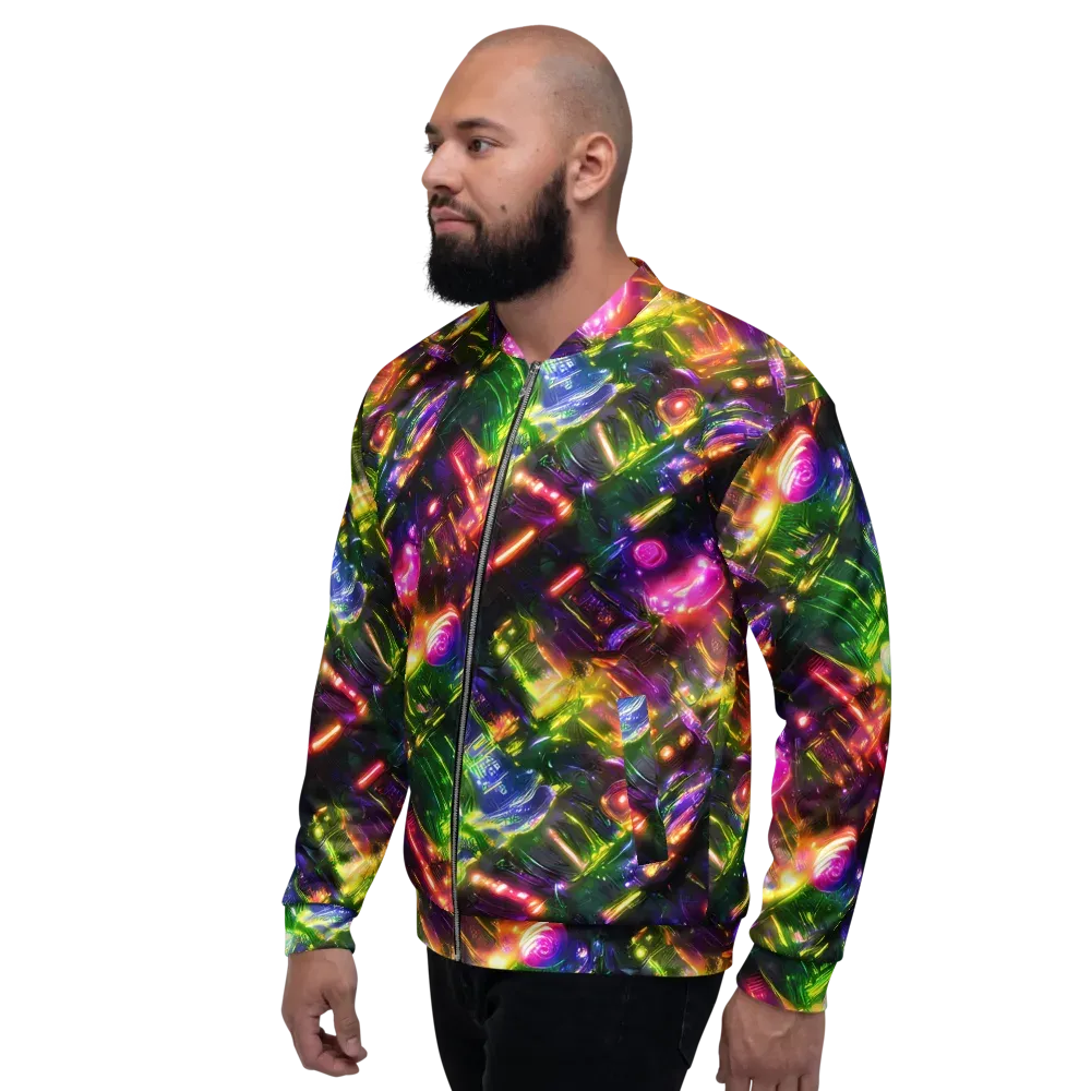 Lacquered Wilds on Bomber Jacket — Left