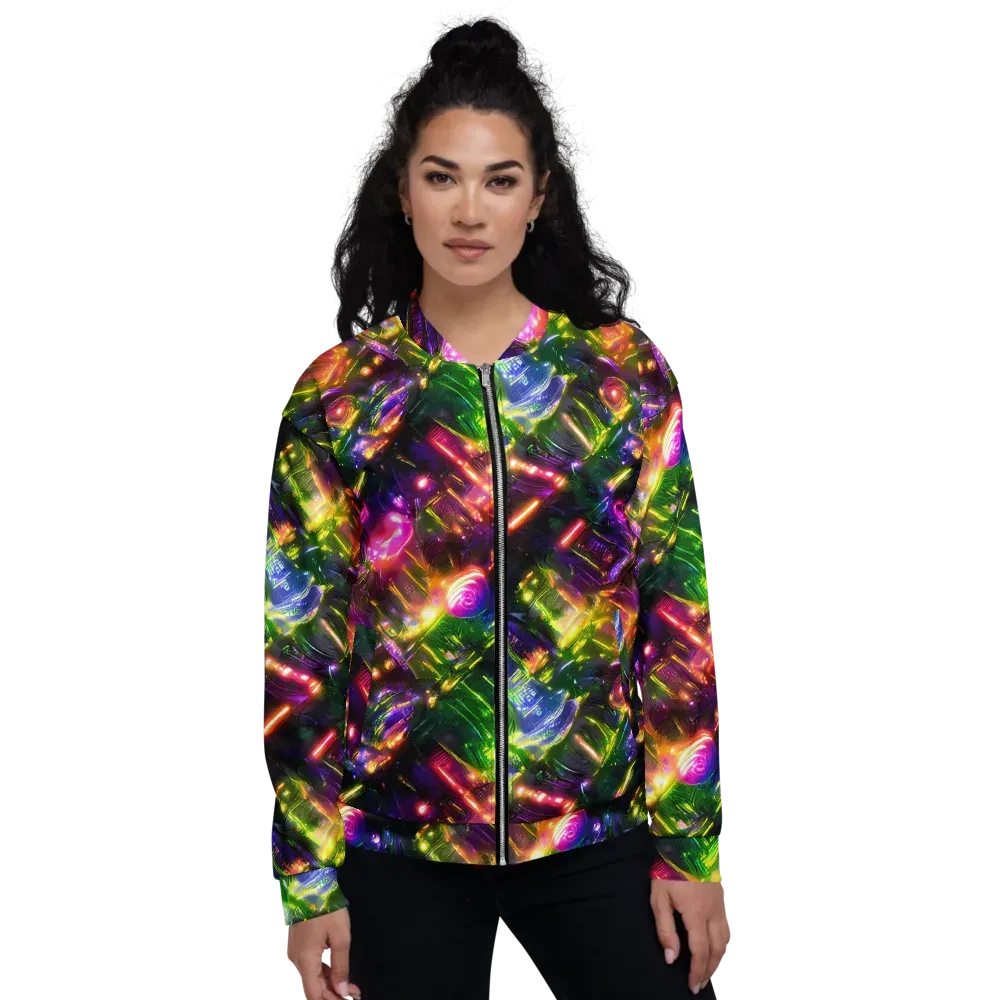 Lacquered Wilds on Bomber Jacket — Front