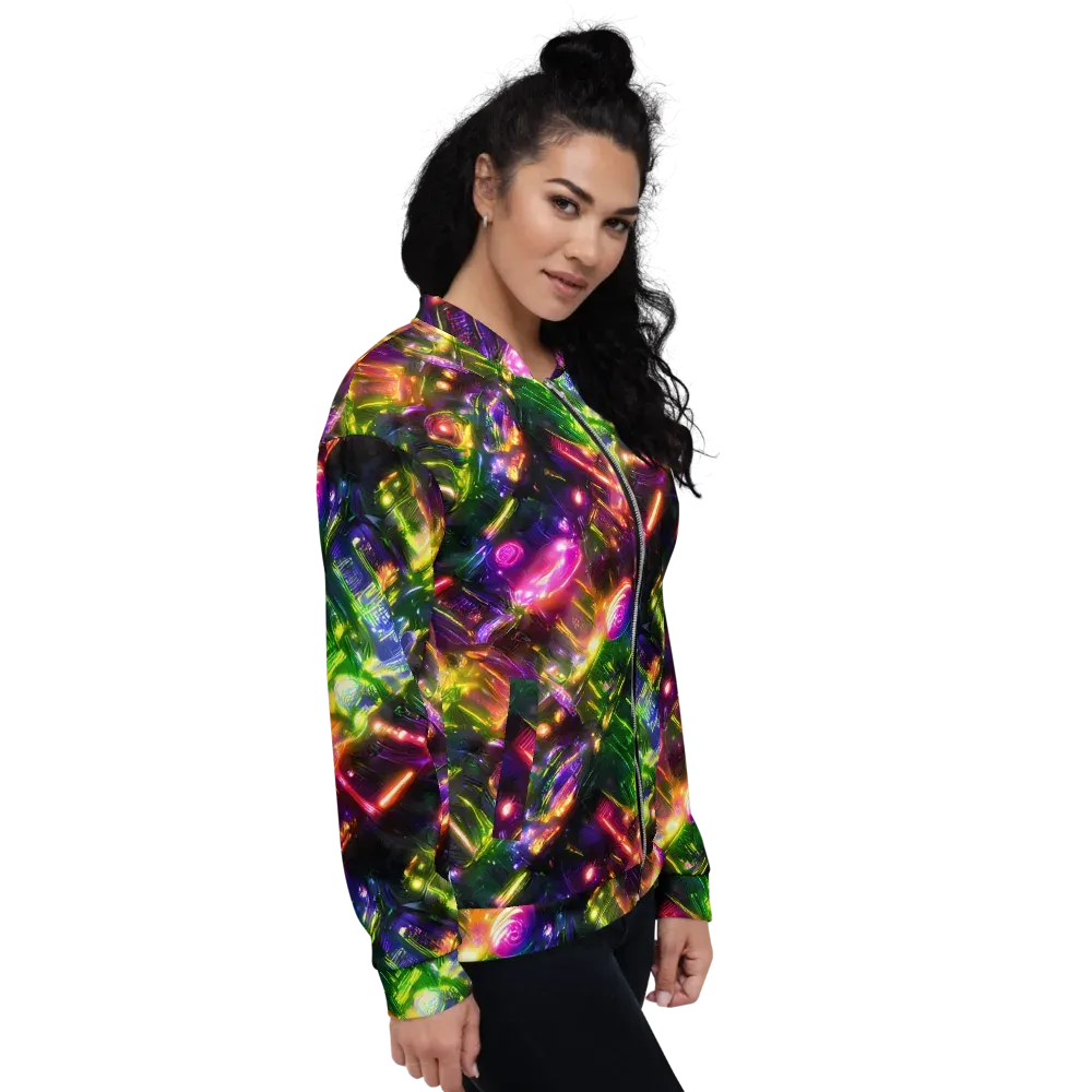 Lacquered Wilds on Bomber Jacket — Right