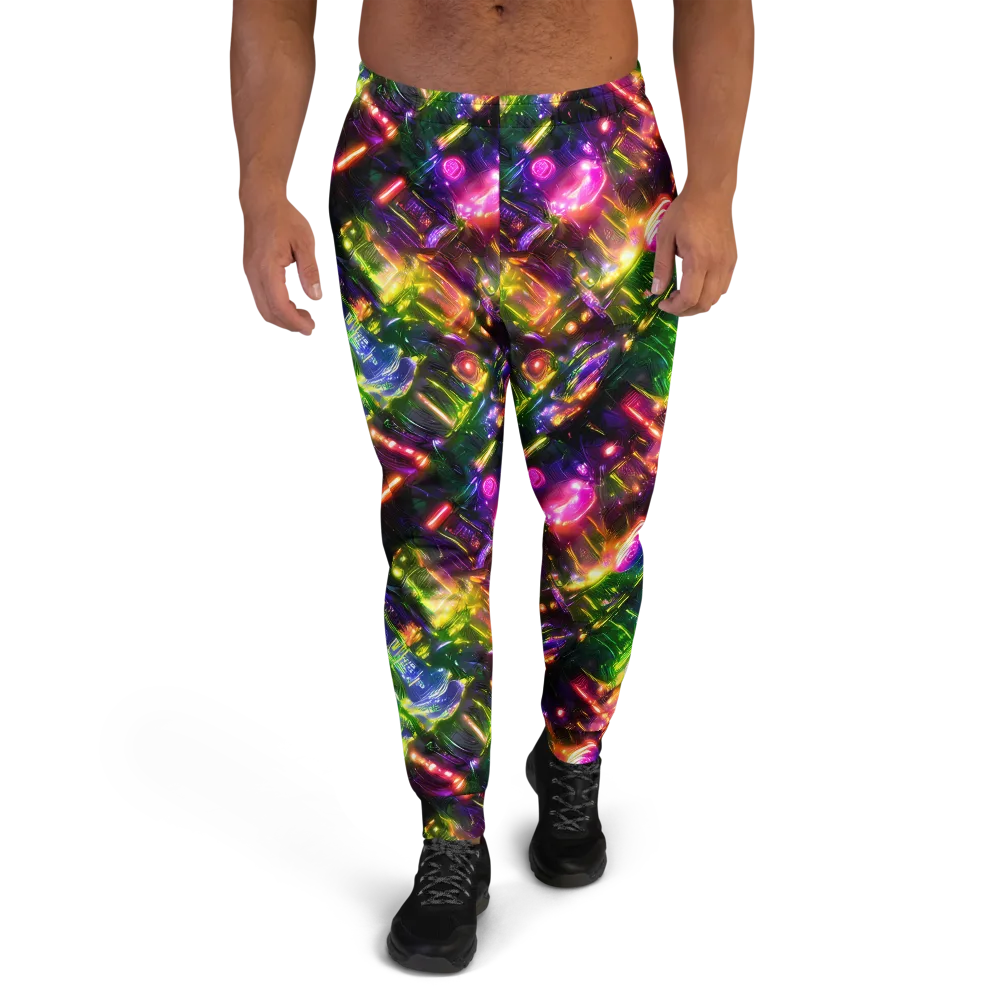 Lacquered Wilds on Men's Joggers — Front