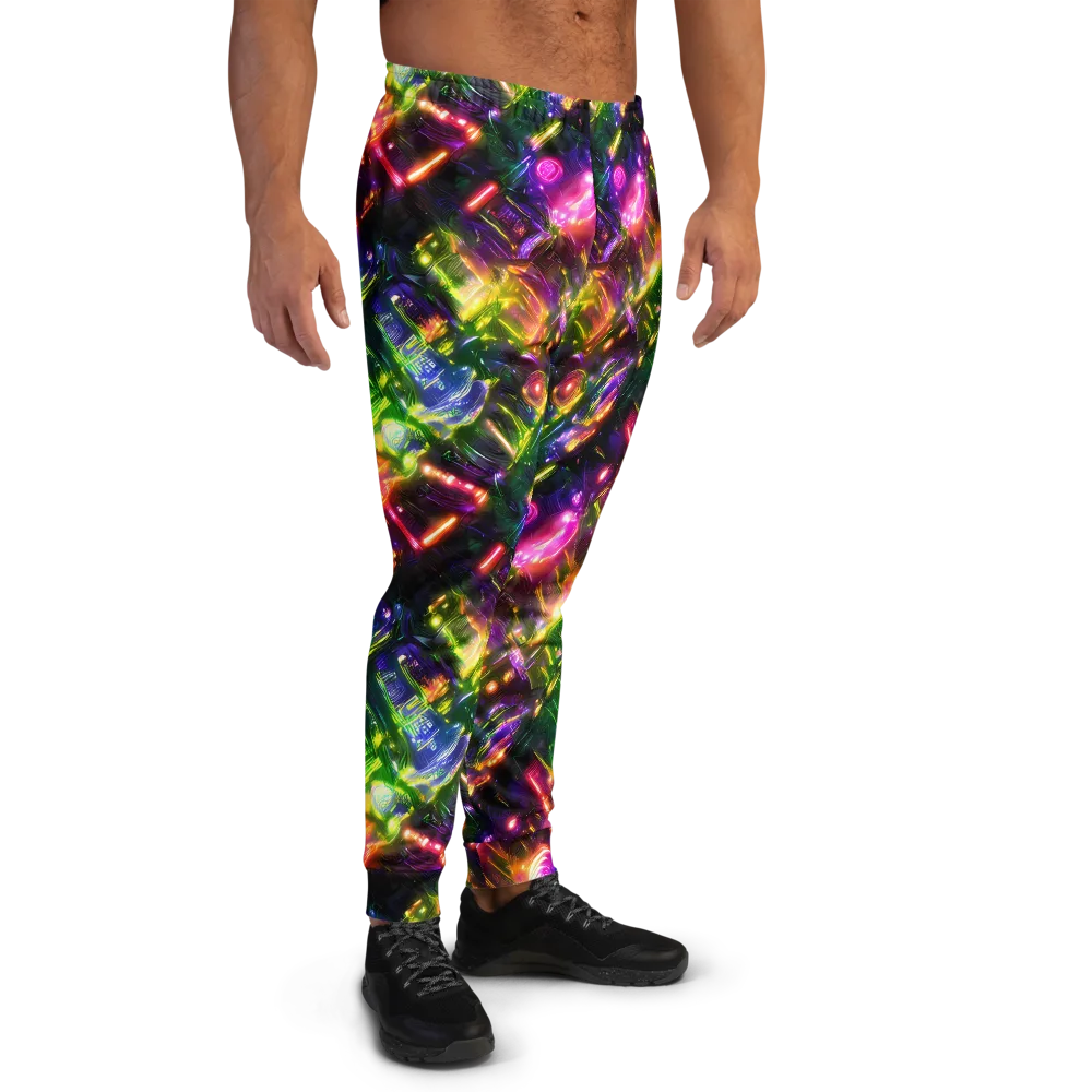Lacquered Wilds on Men's Joggers — Right