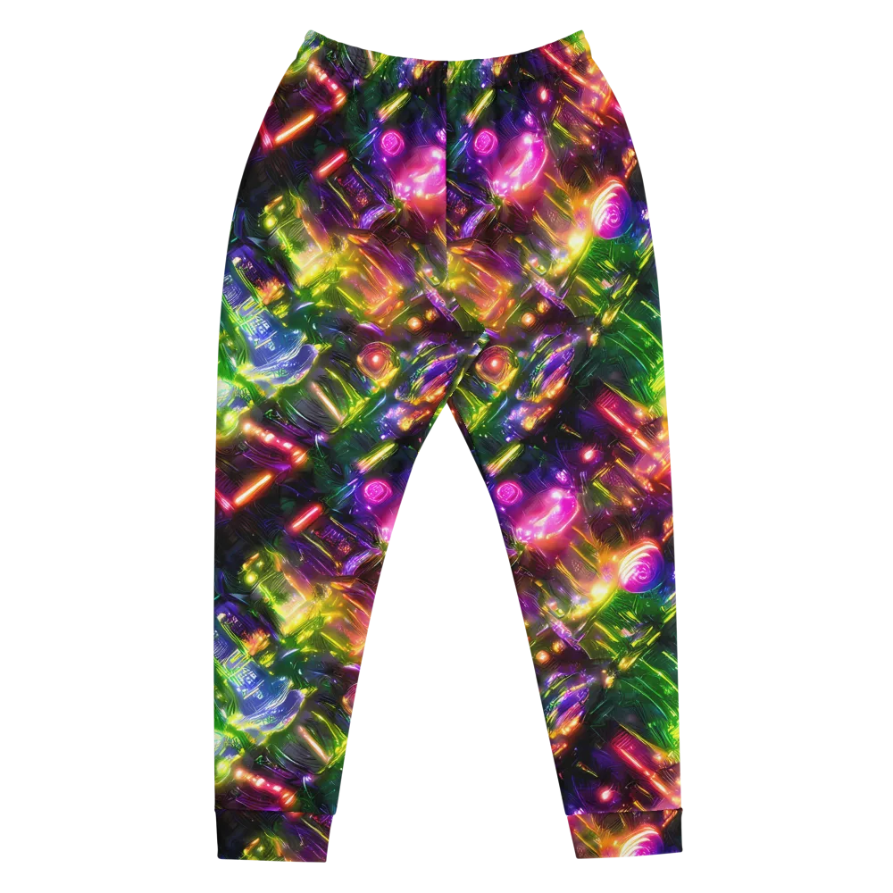 Lacquered Wilds on Men's Joggers — Front
