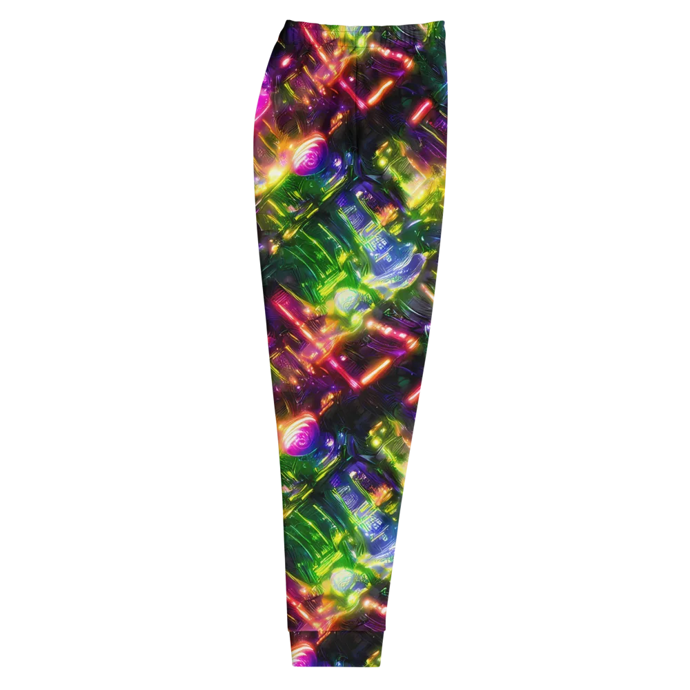 Lacquered Wilds on Men's Joggers — Right