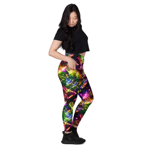 Lacquered Wilds on a Leggings with Pockets