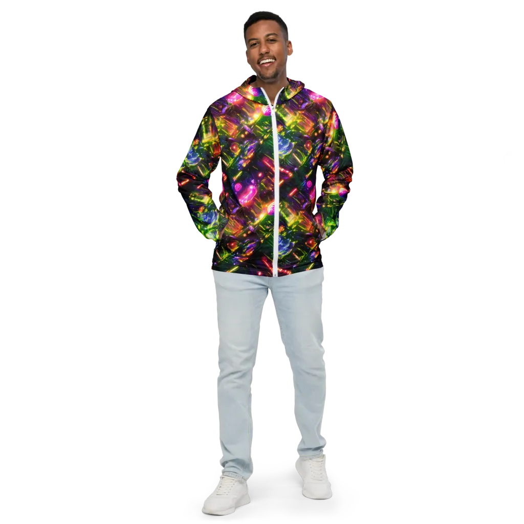 Lacquered Wilds on Men's Windbreaker — Front