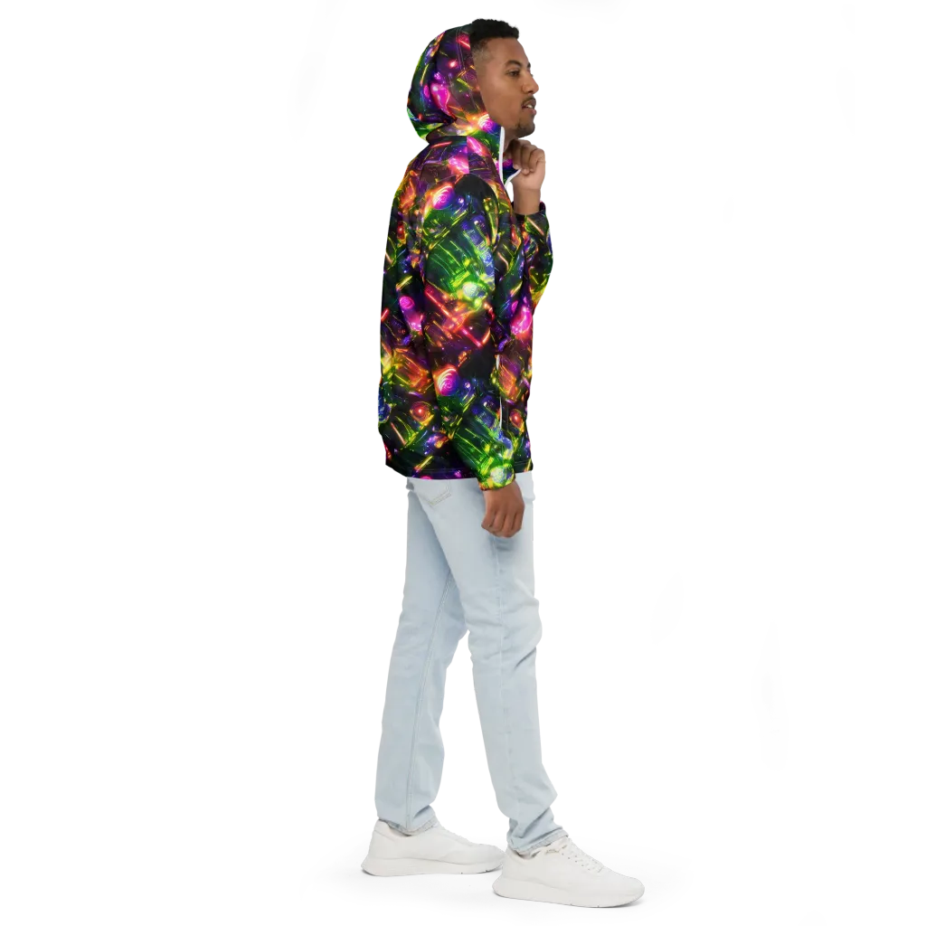 Lacquered Wilds on Men's Windbreaker — Right