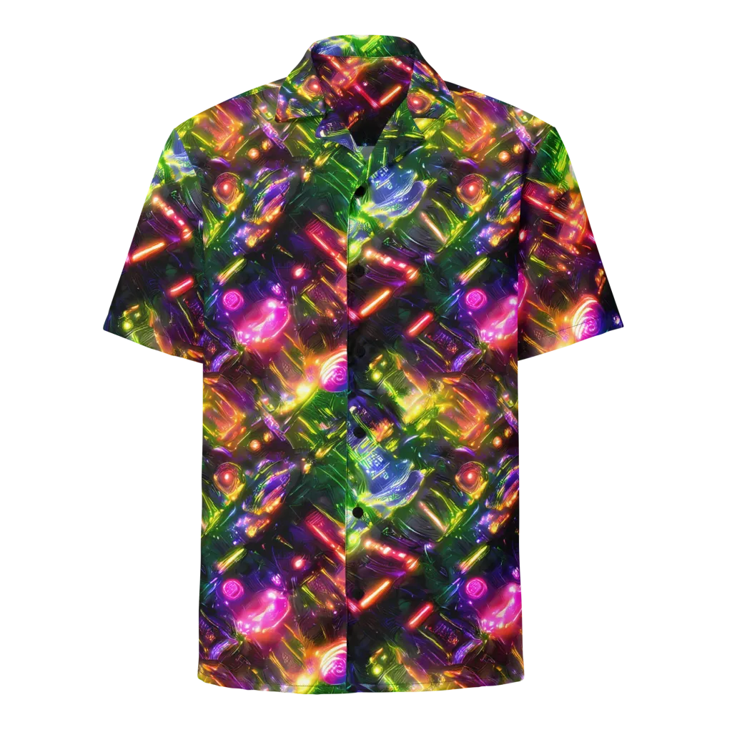 Lacquered Wilds on Button Shirt — Front