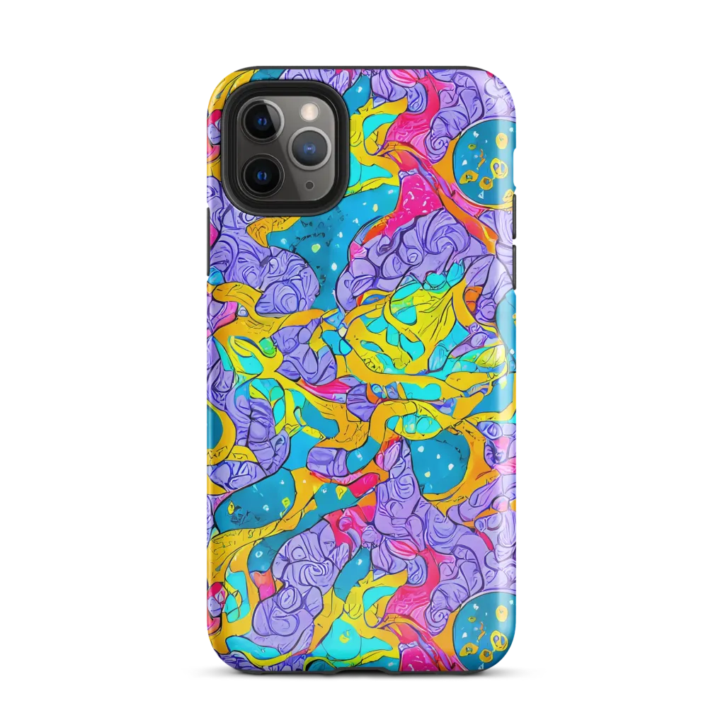 Lavender Lightning on Tough Case for iPhone® — Front