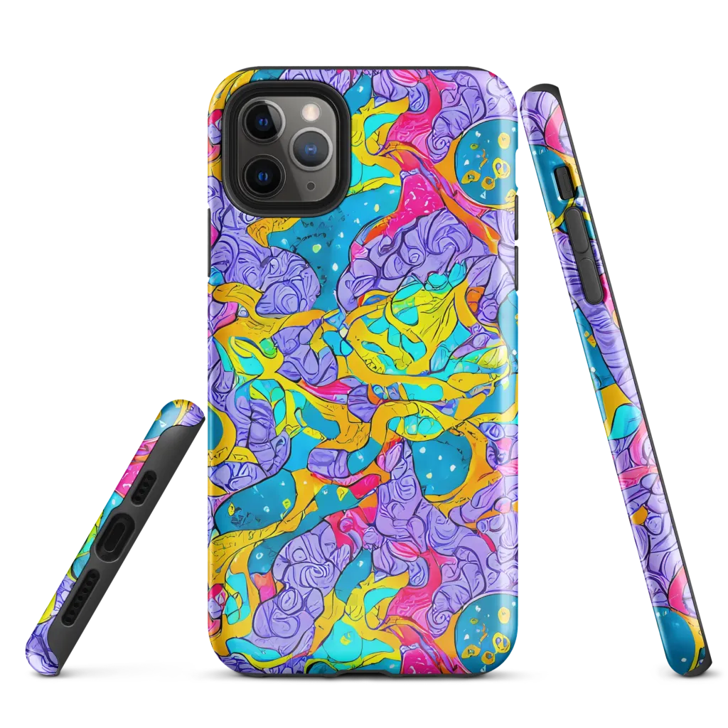 Lavender Lightning on Tough Case for iPhone® — Front
