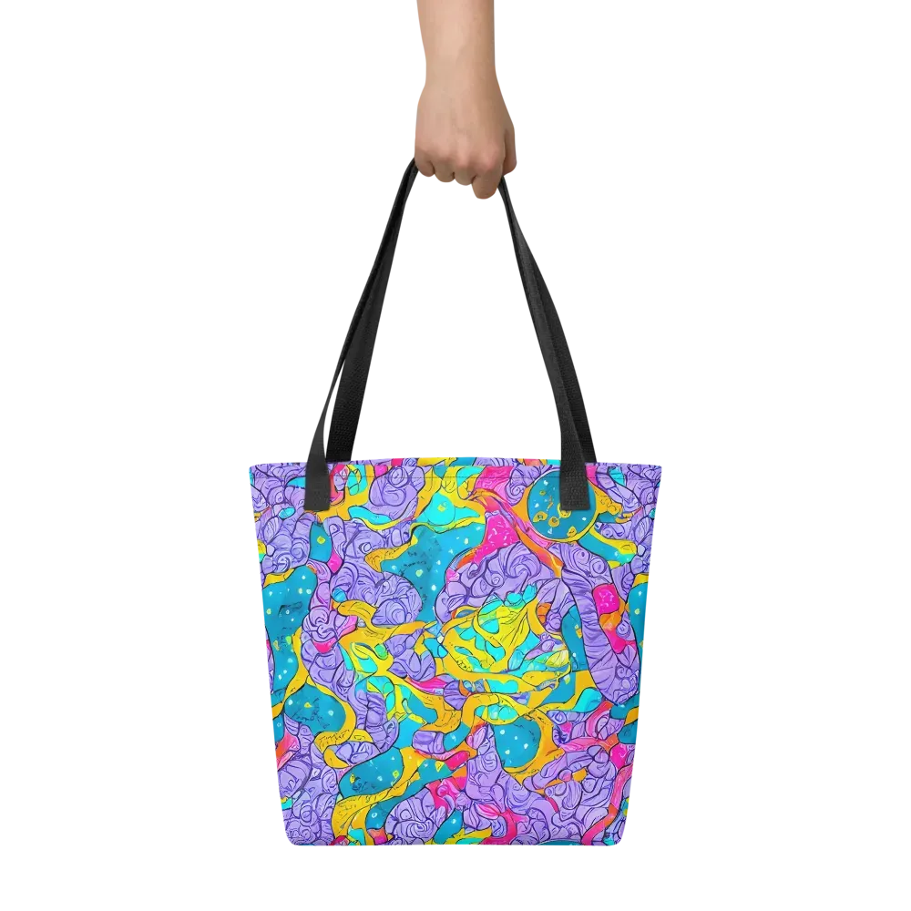 Lavender Lightning on Tote Bag — Front