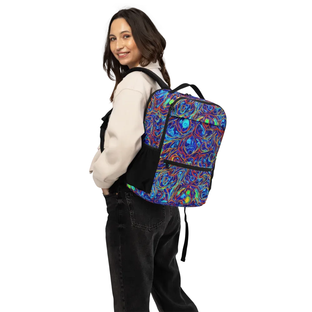 Arcane Swirl on Utility Backpack — Back