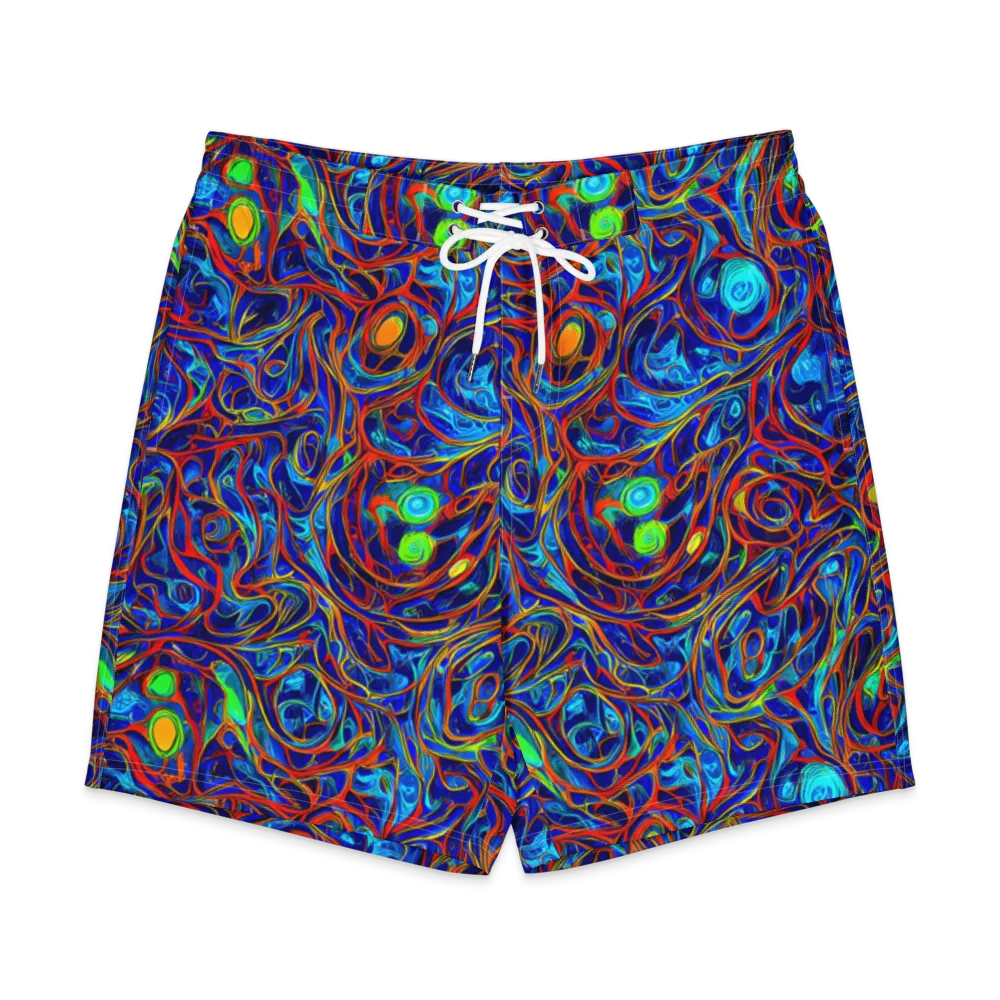 Arcane Swirl on Men's Board Shorts — Front