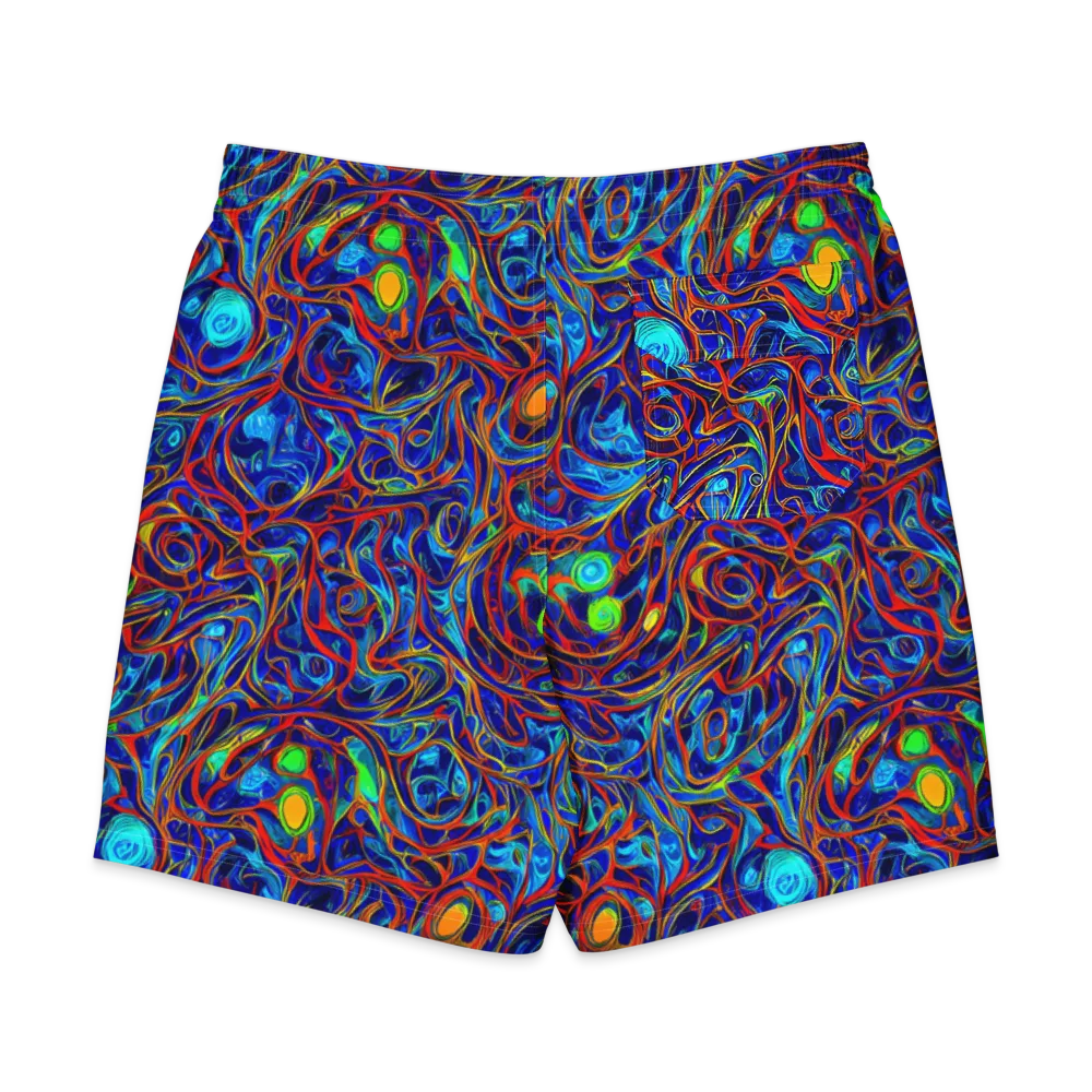 Arcane Swirl on Men's Board Shorts — Back