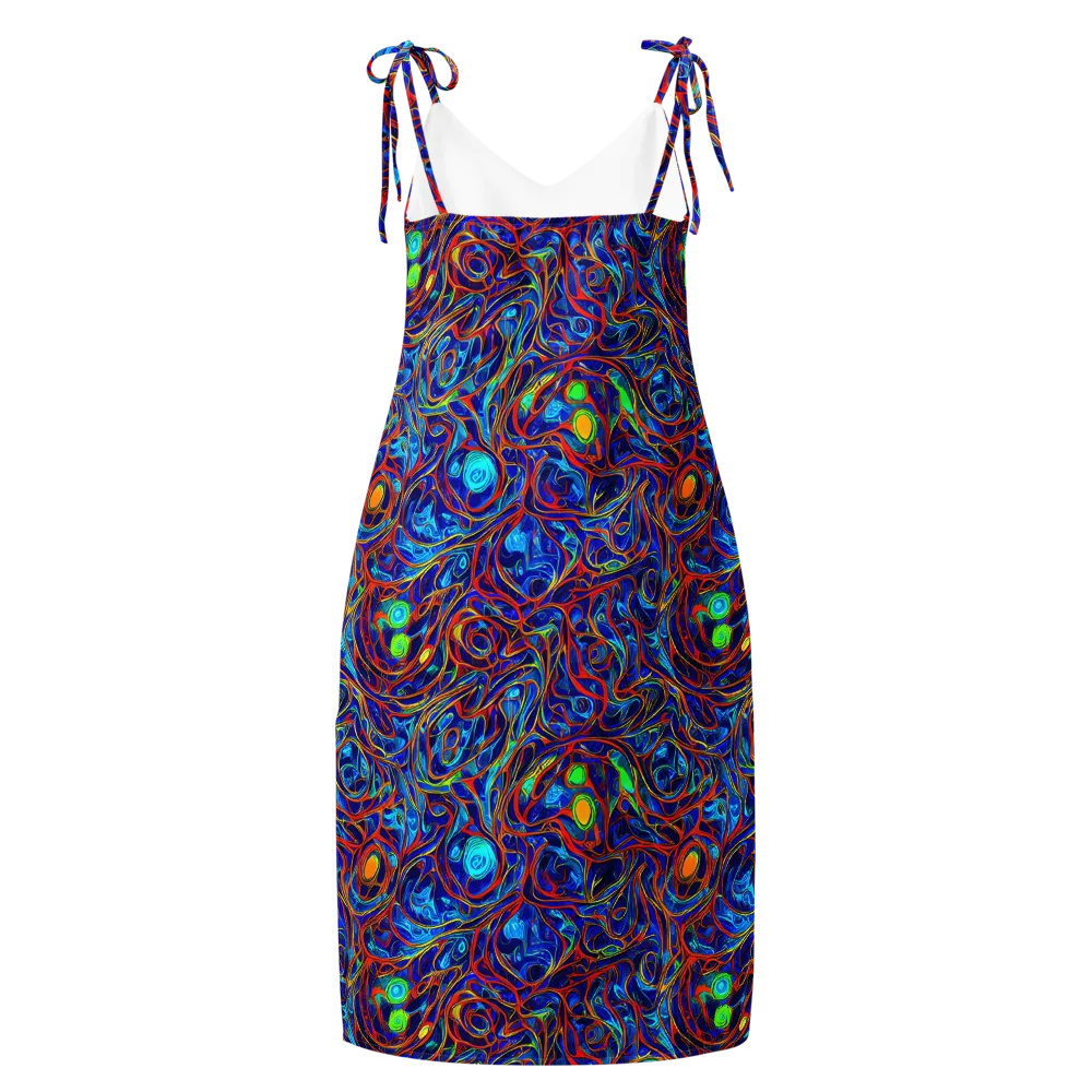 Arcane Swirl on Slip Dress — Back
