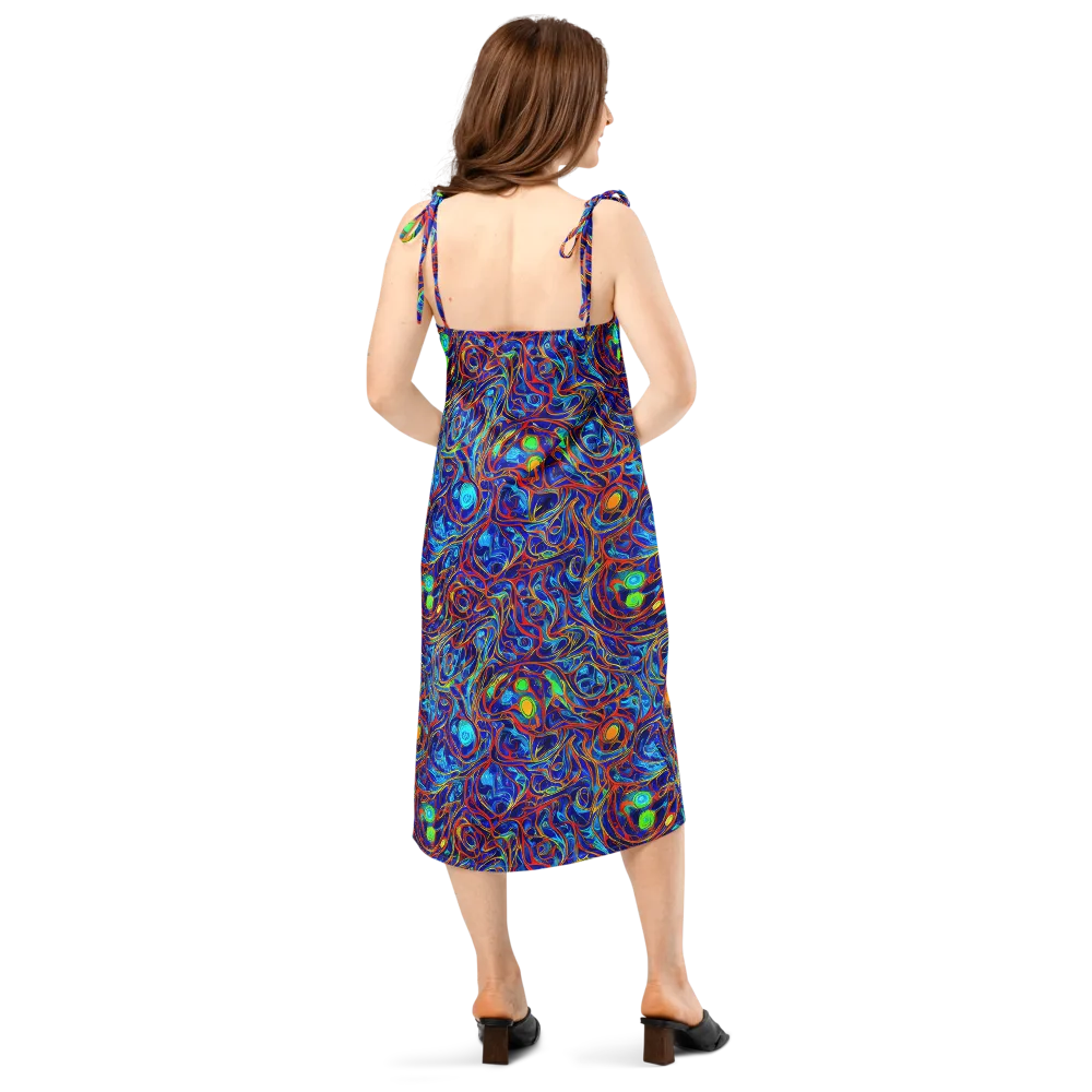 Arcane Swirl on Slip Dress — Back