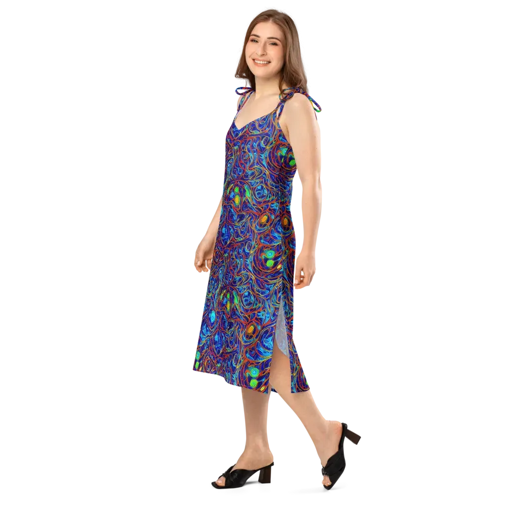 Arcane Swirl on Slip Dress — Left Front