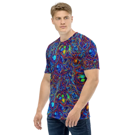Arcane Swirl on a Men's Crew Neck T-Shirt