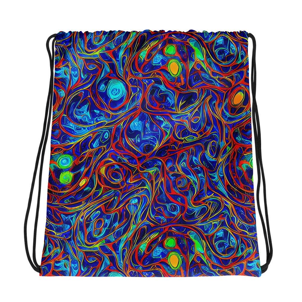 Arcane Swirl on Drawstring Bag — Photo