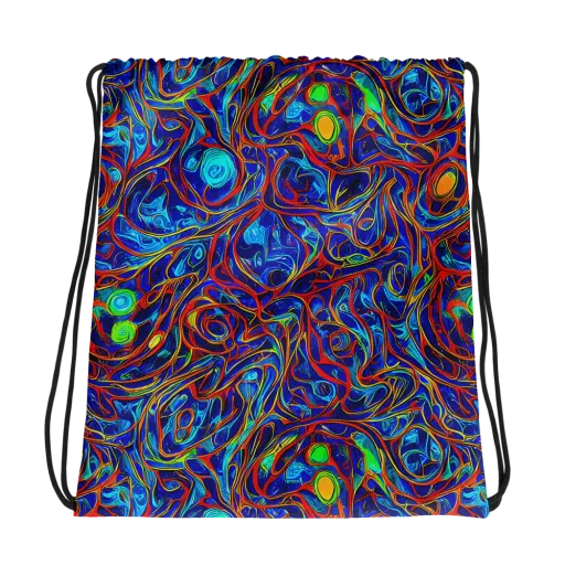 Arcane Swirl on a Drawstring Bag