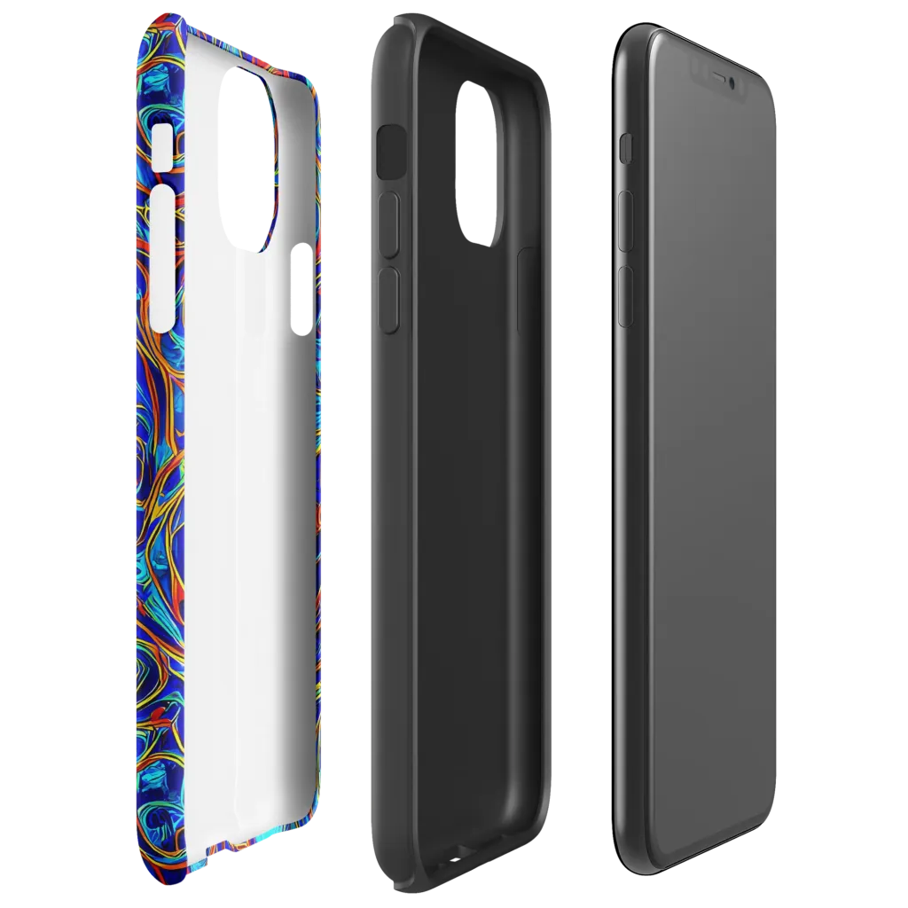Arcane Swirl on Tough Case for iPhone® — Right