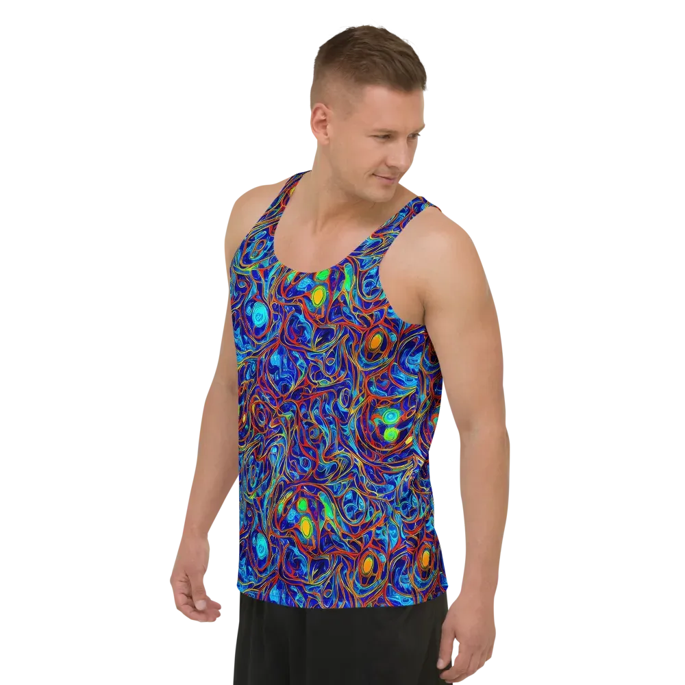 Arcane Swirl on Men's Tank Top — Left Front