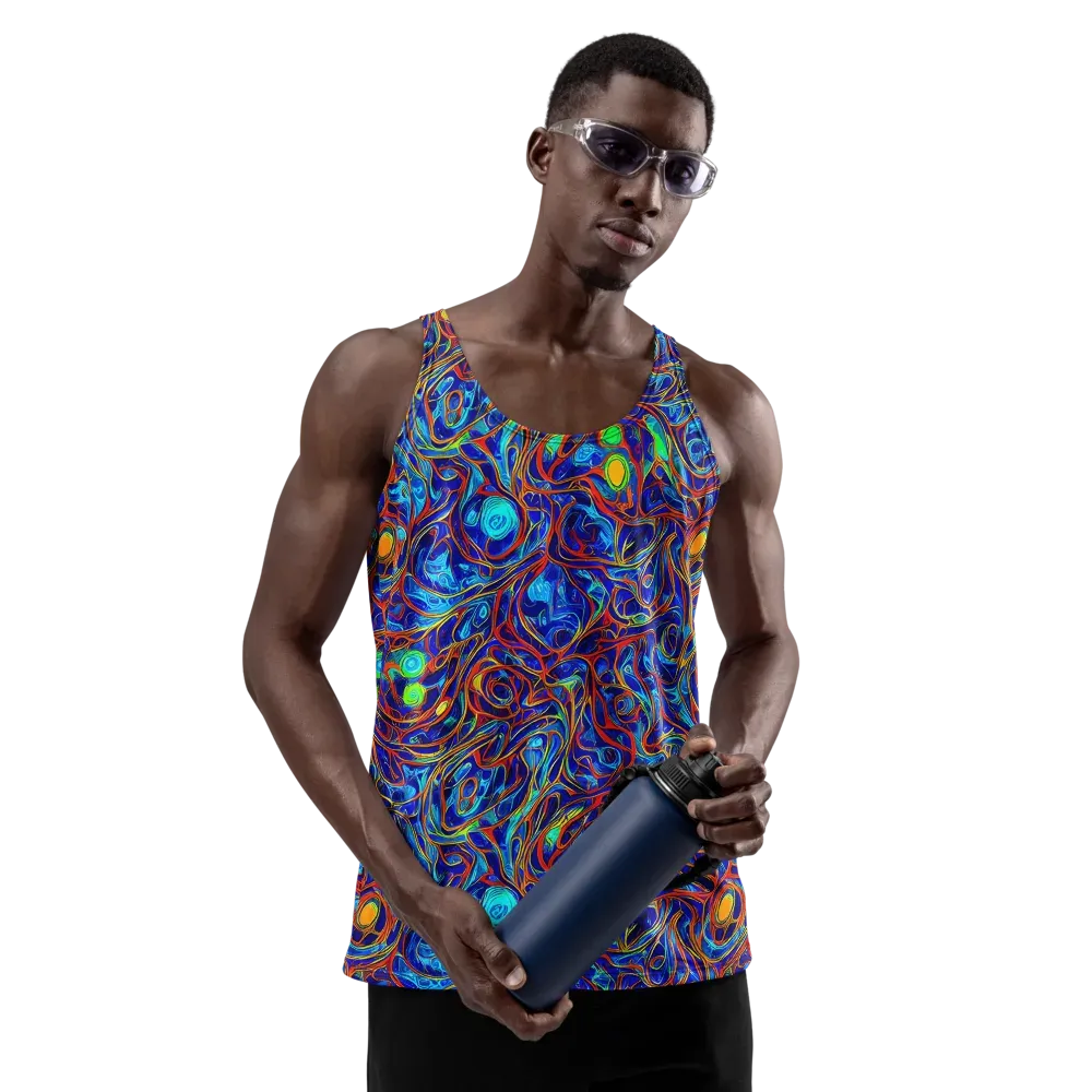 Arcane Swirl on Men's Tank Top — Front