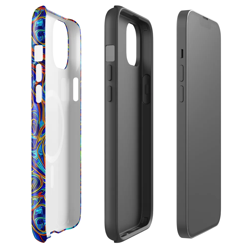 Arcane Swirl on MagSafe Tough Case for iPhone® — Front