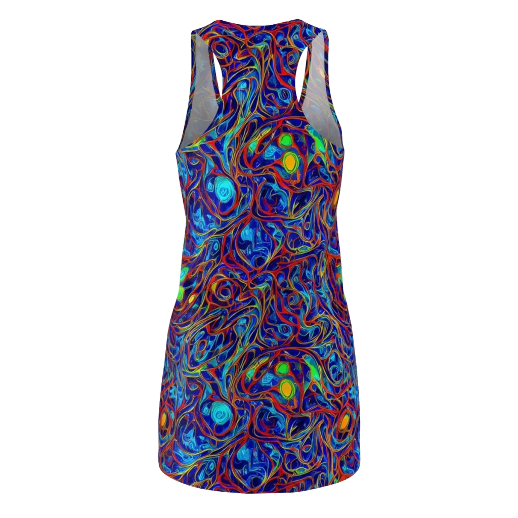 Arcane Swirl on Racerback Dress — Back