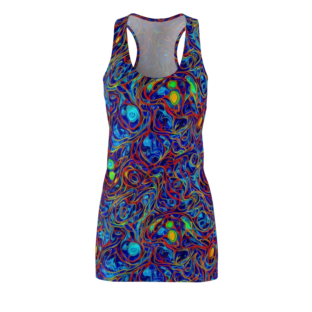 Arcane Swirl on Racerback Dress — Front