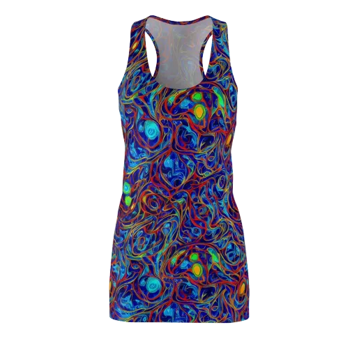 Arcane Swirl on a Racerback Dress