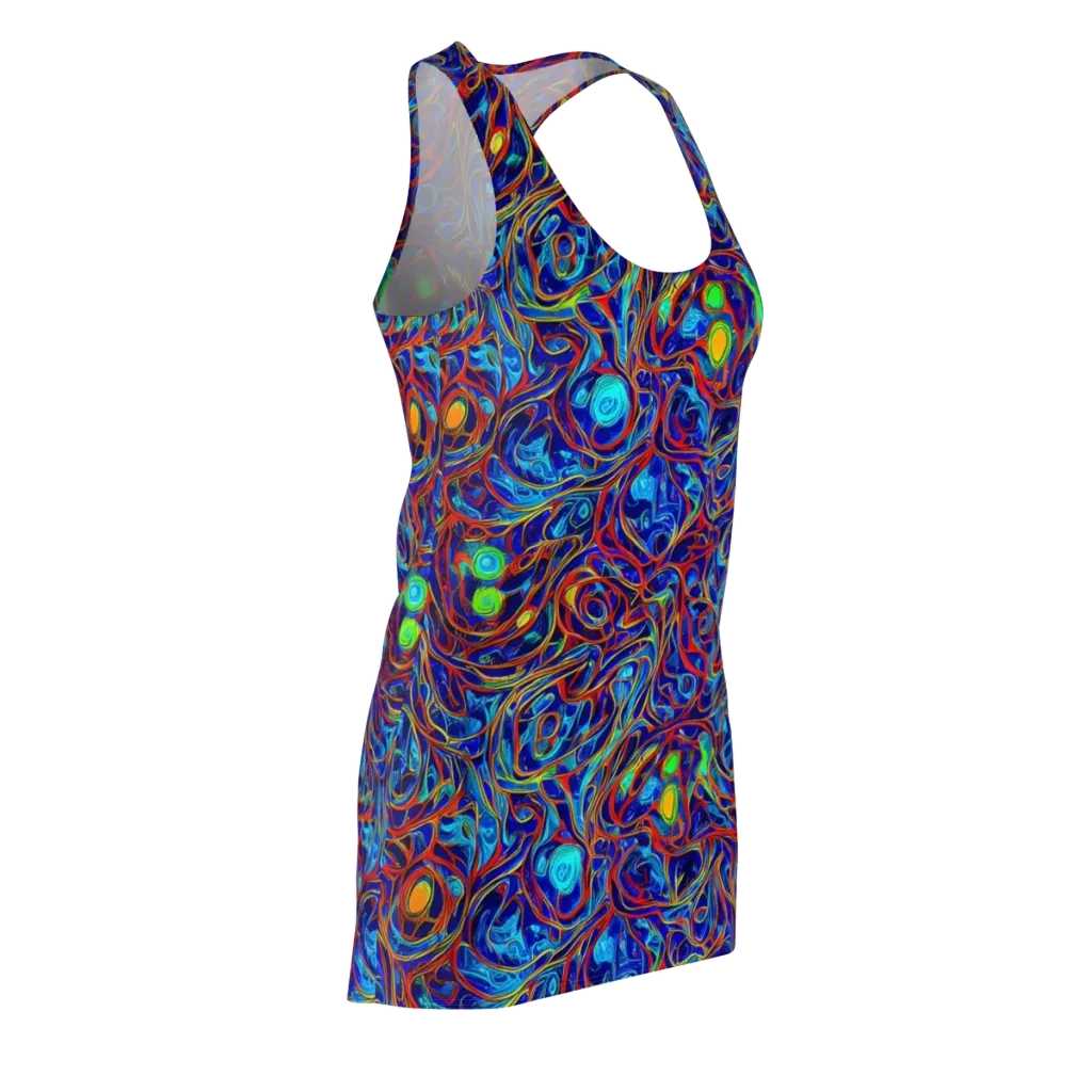 Arcane Swirl on Racerback Dress — Front Side