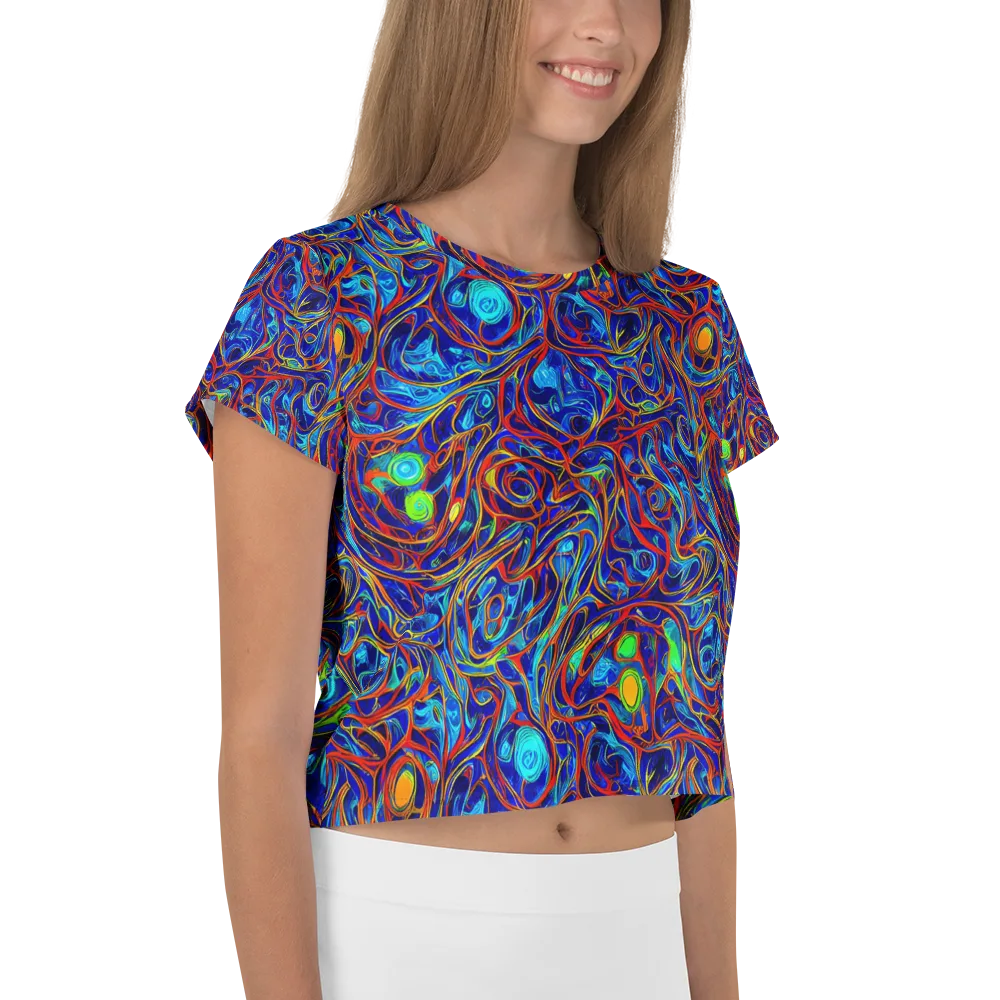 Arcane Swirl on Crop Tee — Right
