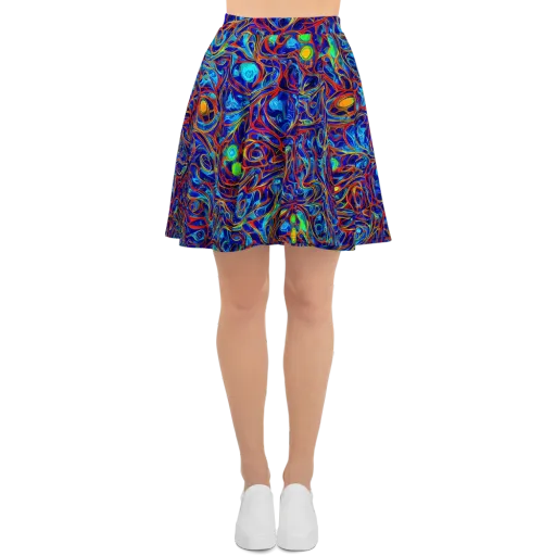 Arcane Swirl on a Skater Skirt