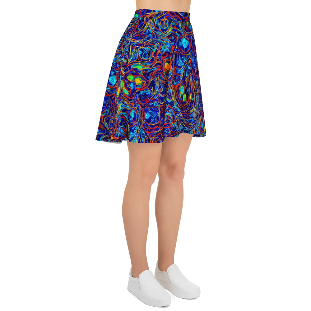 Arcane Swirl on Skater Skirt — Right