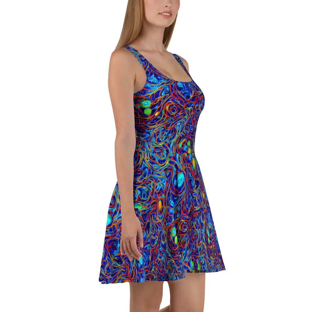 Arcane Swirl on Skater Dress — Right