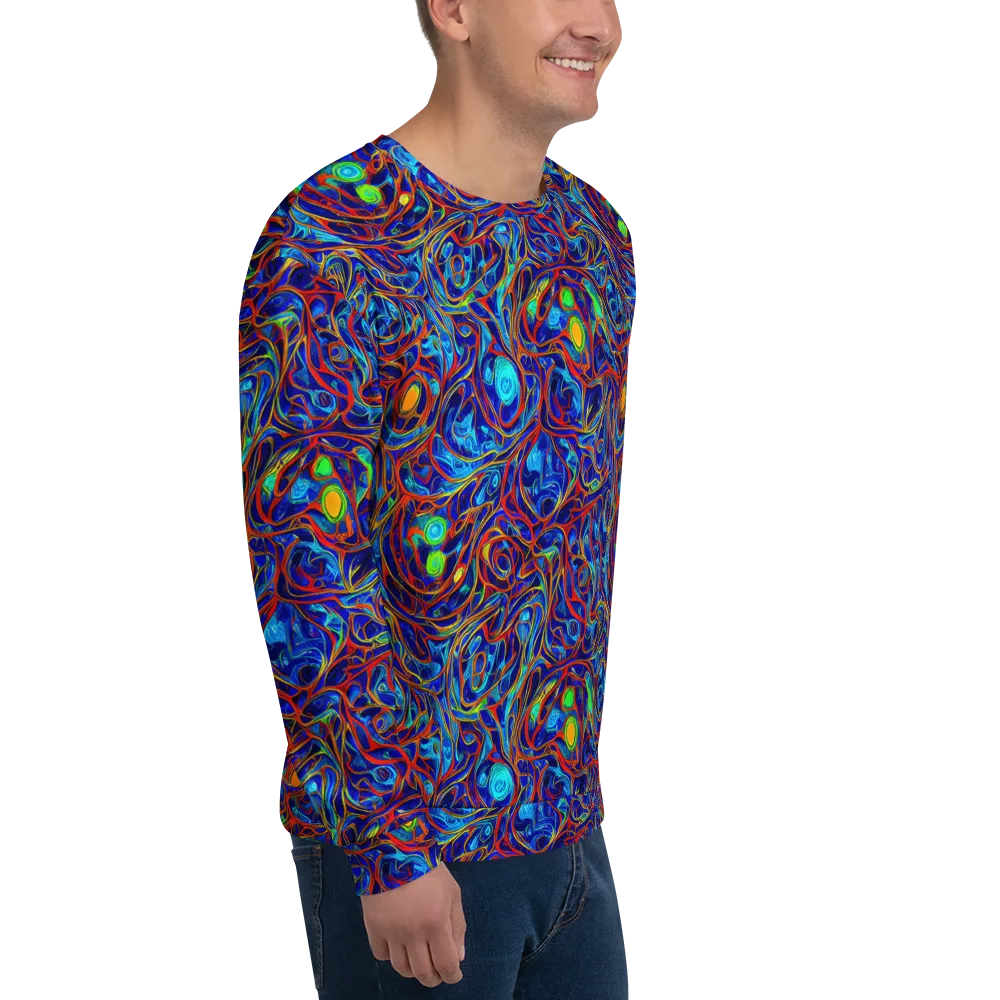 Arcane Swirl on Sweatshirt — Right Front