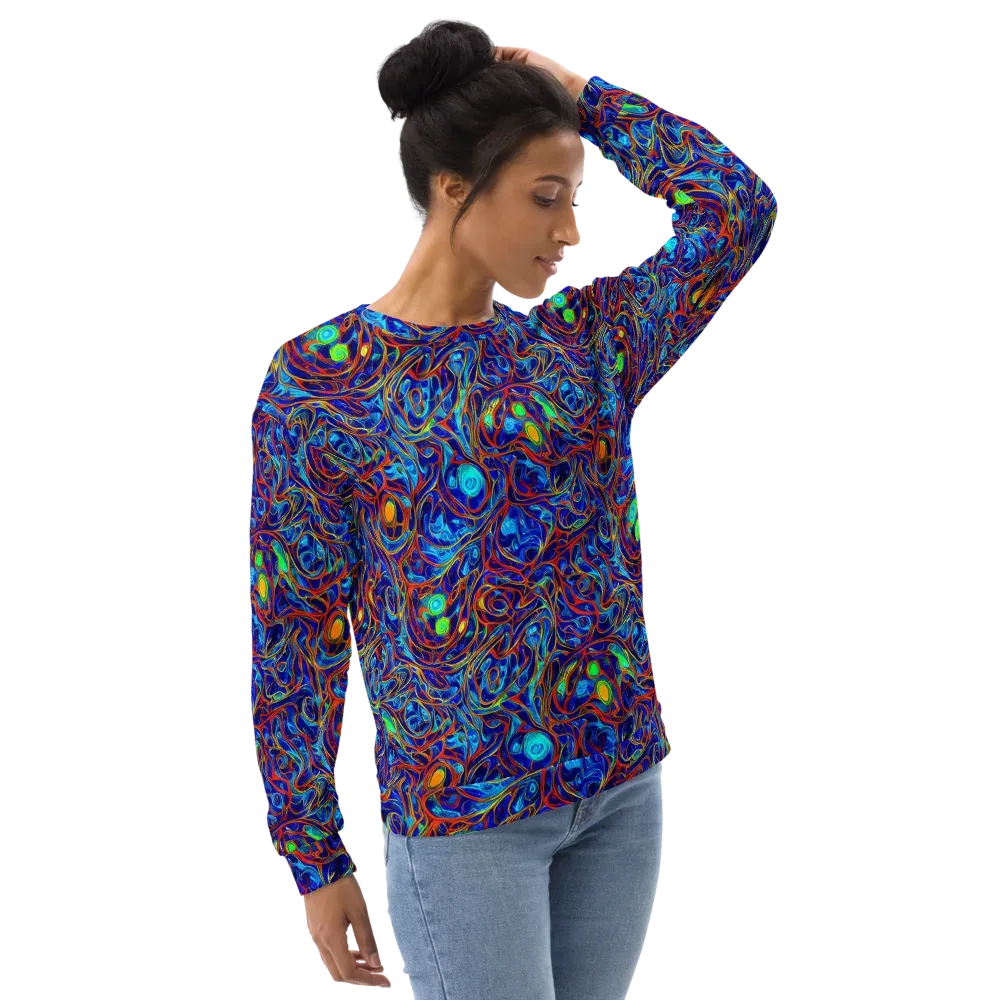 Arcane Swirl on Sweatshirt — Right Front