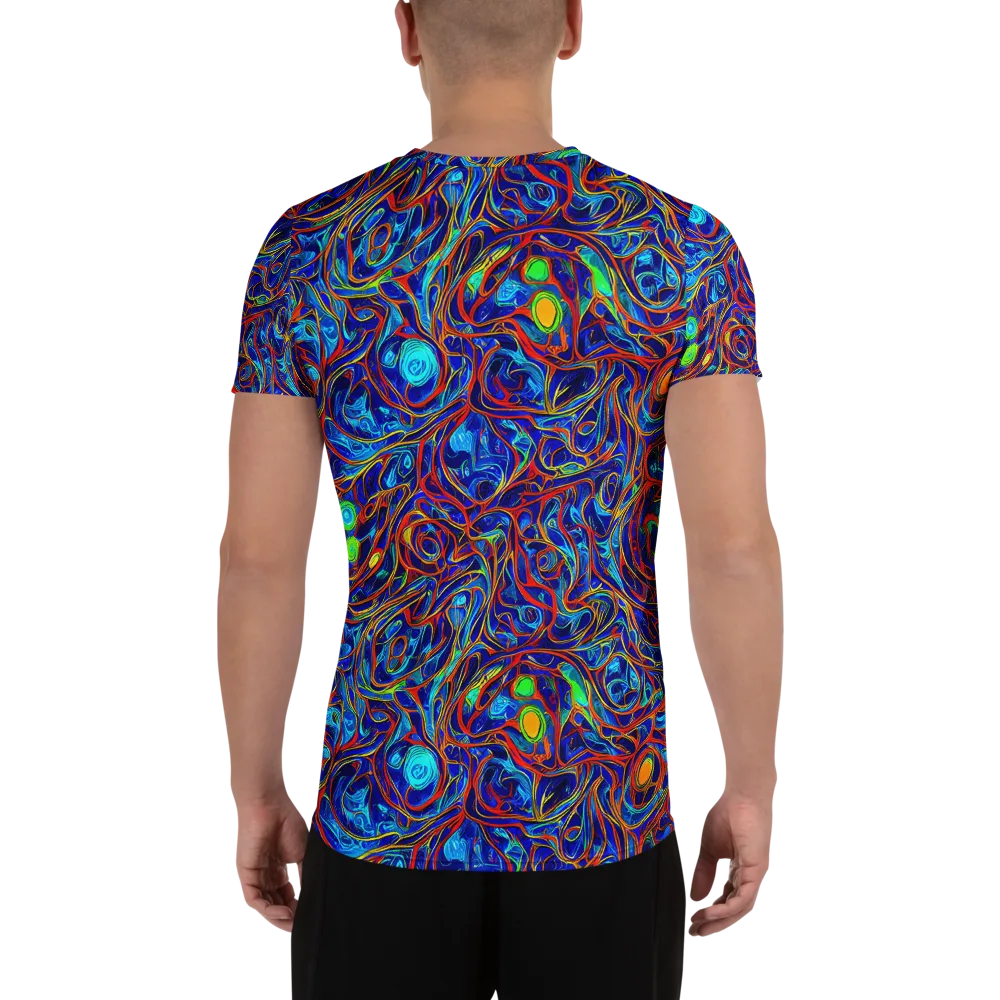 Arcane Swirl on Men's Athletic T-Shirt — Back