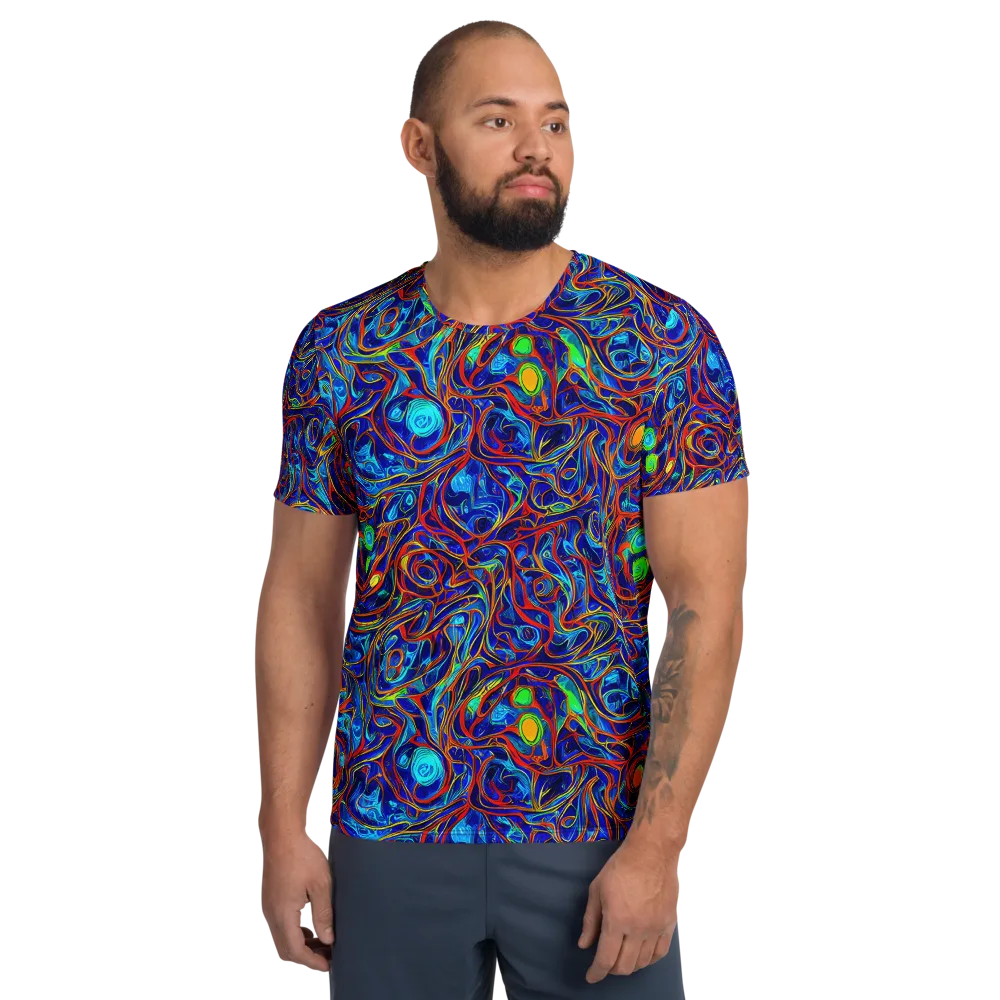 Arcane Swirl on Men's Athletic T-Shirt — Front